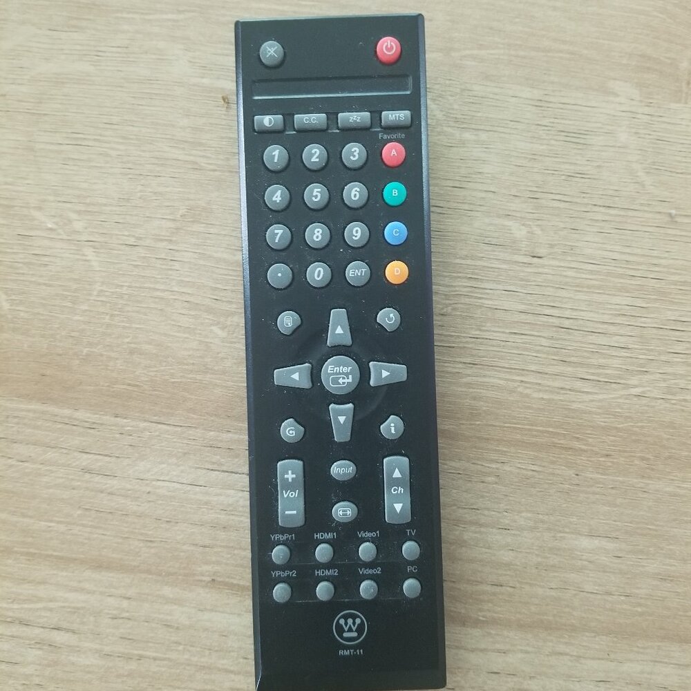 Westinghouse TV Remote Control